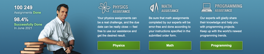 AssignmentExpert types of academic help