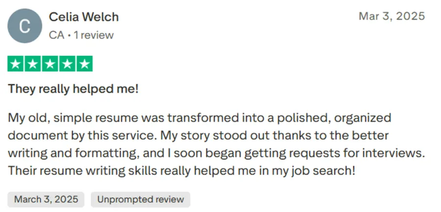 Proresumehelp review