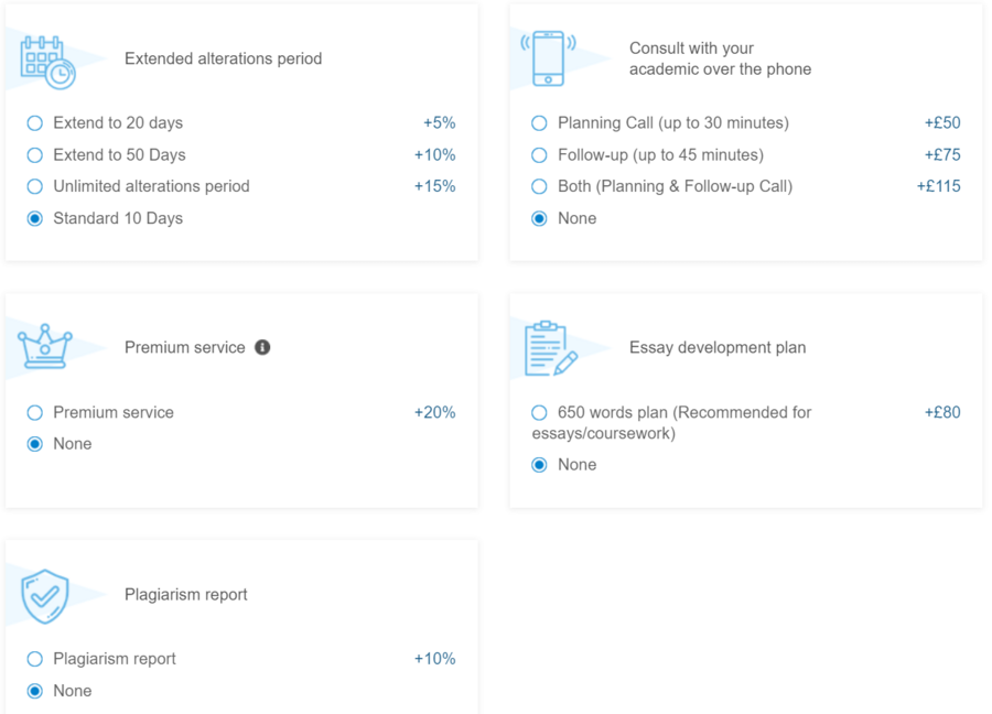 EssayPedia order form