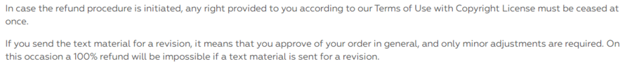 PaperWritings refund