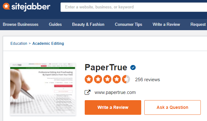 PaperTrue review