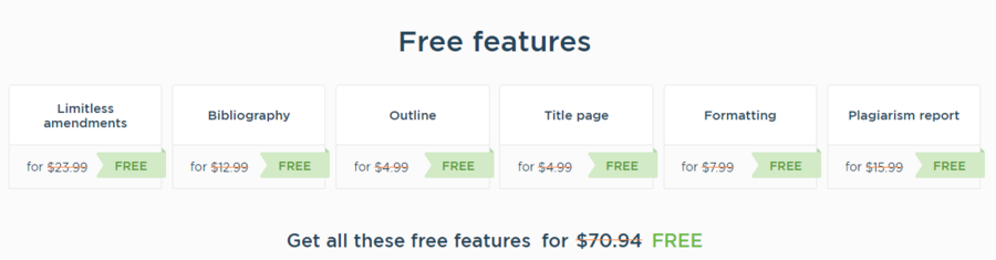 Free features