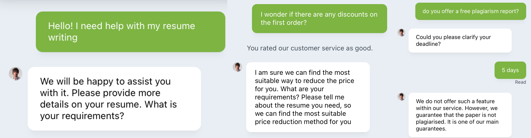 resume101 customer support