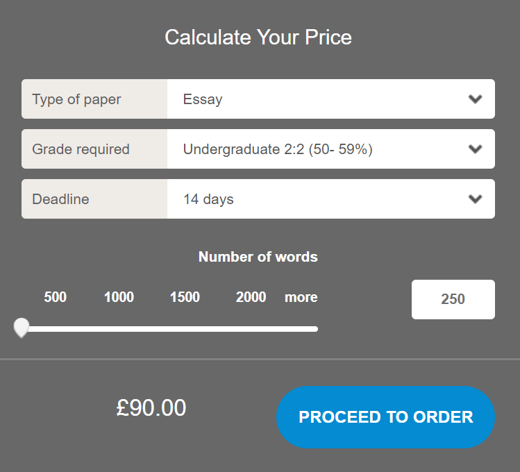 EssayPedia order form