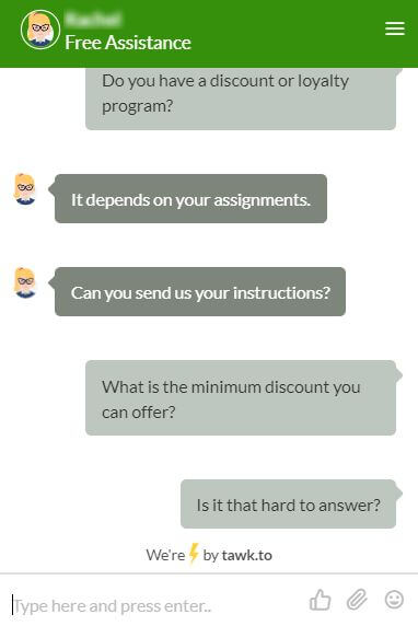 customer care at dreamassignment