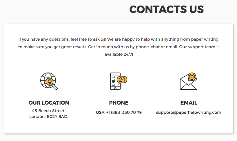 customer care at paperhelpwiting 