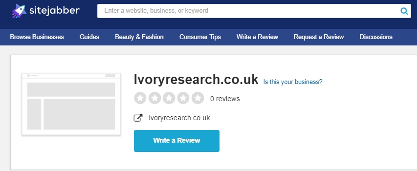 Ivoryresearch reviews
