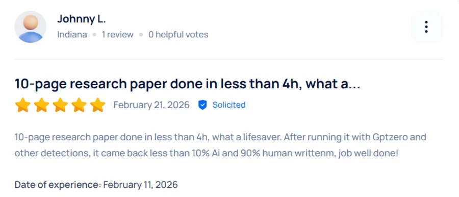 WritePaper.com customer review 