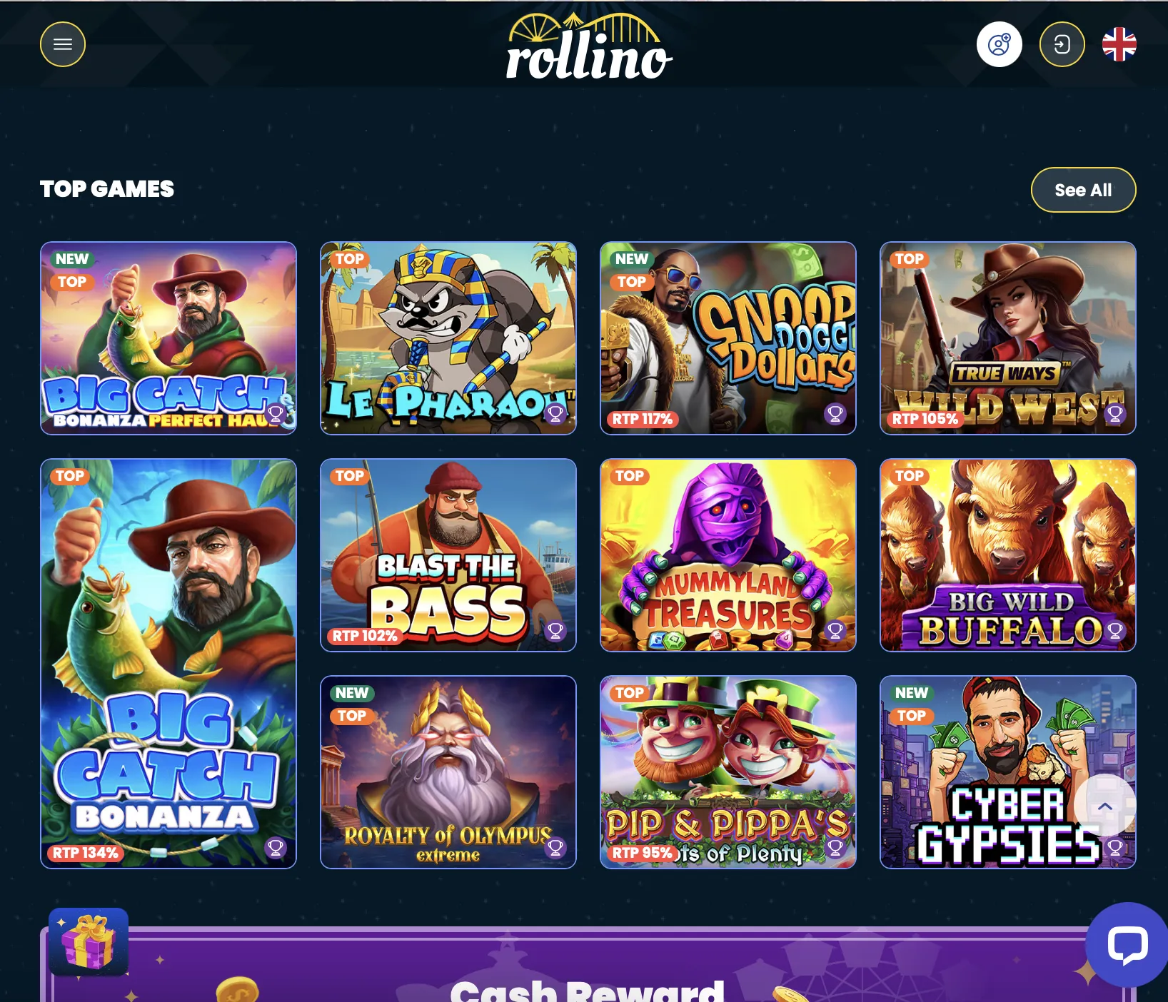 Rollino казино