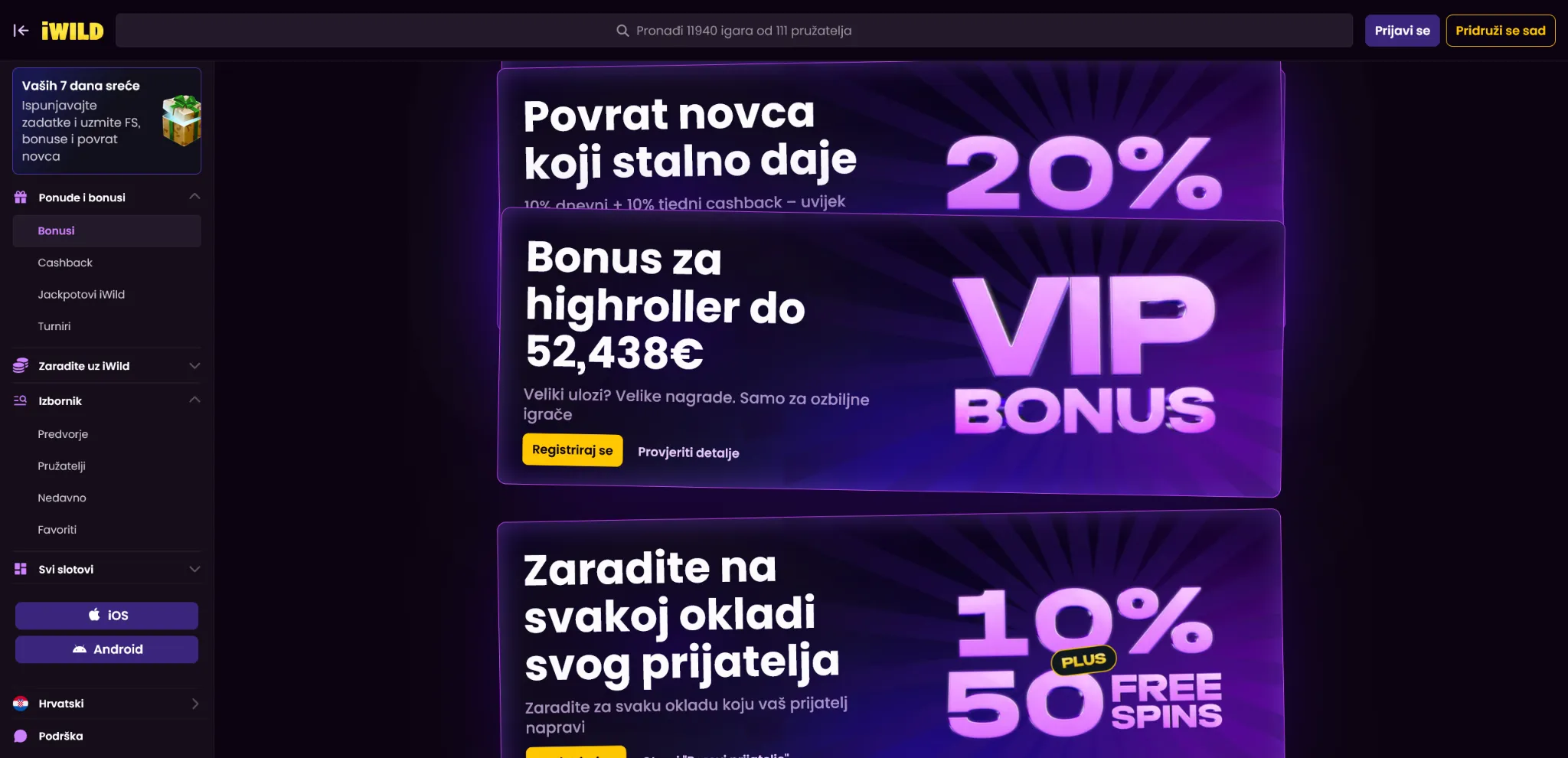 Bonusi i promocije