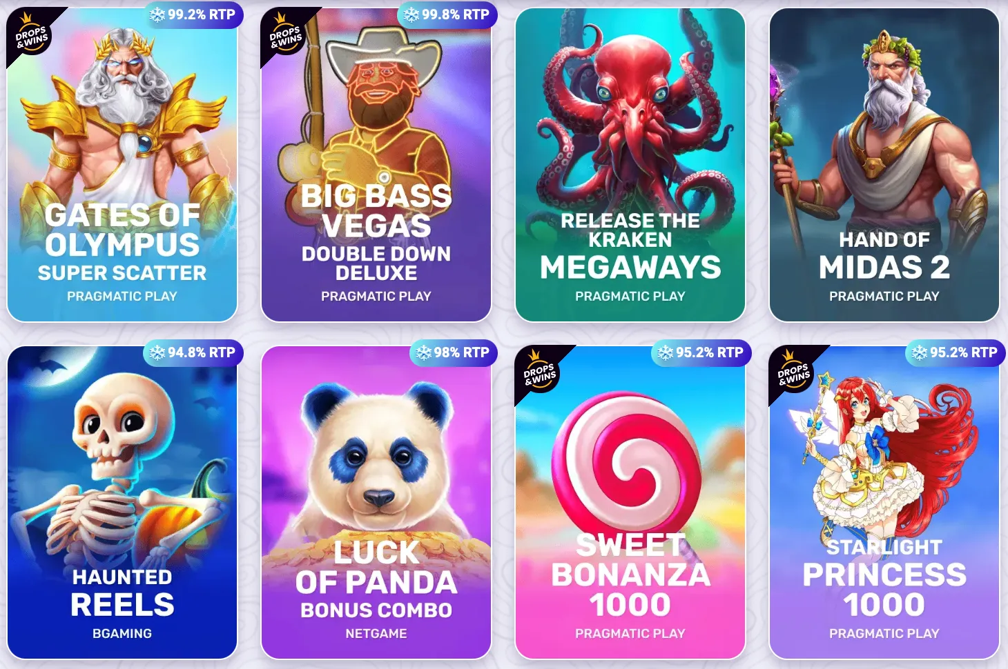 Herní nabídka Herní nabídka