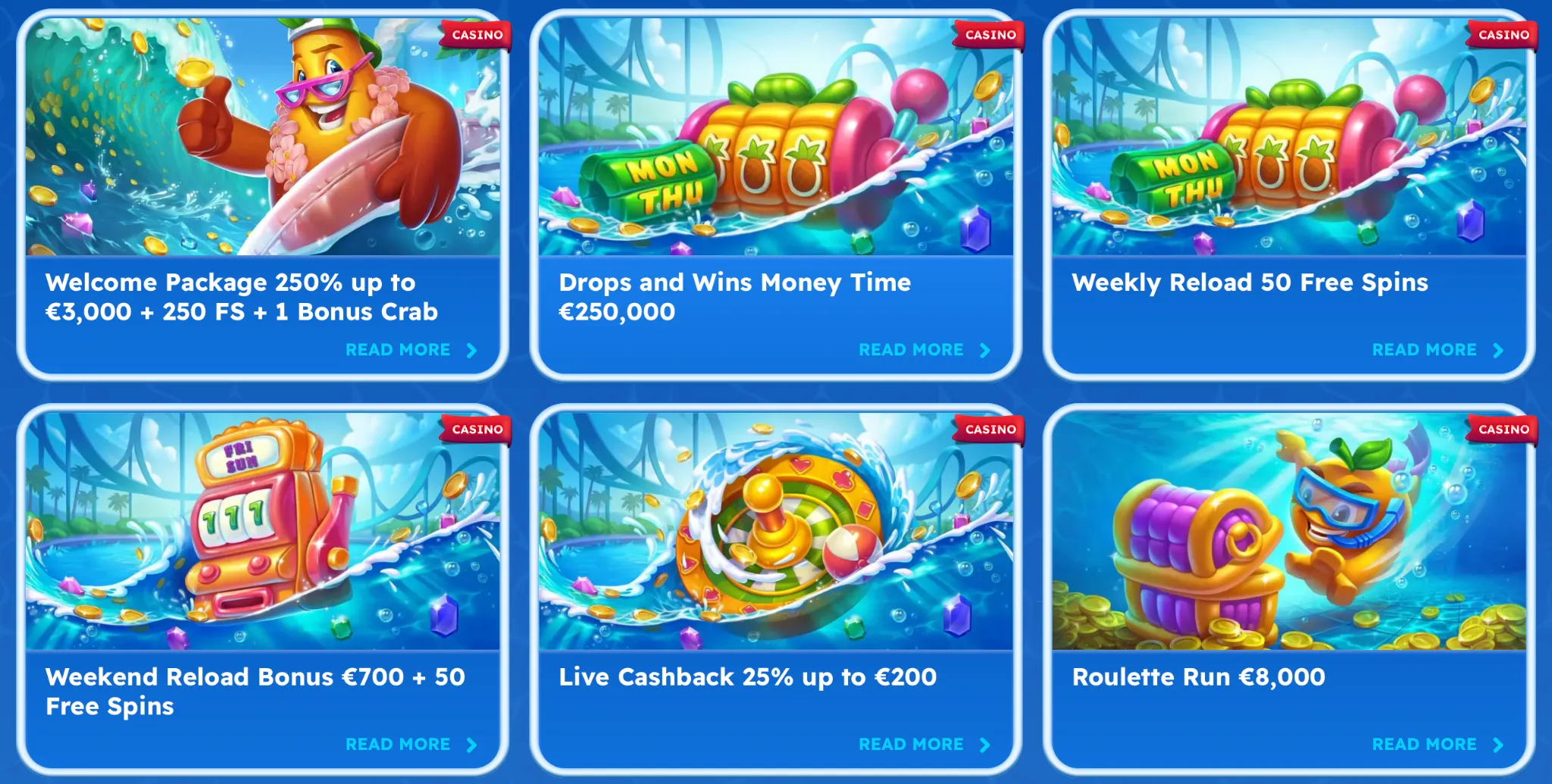 Bonuses and Promotions Bonuses and Promotions