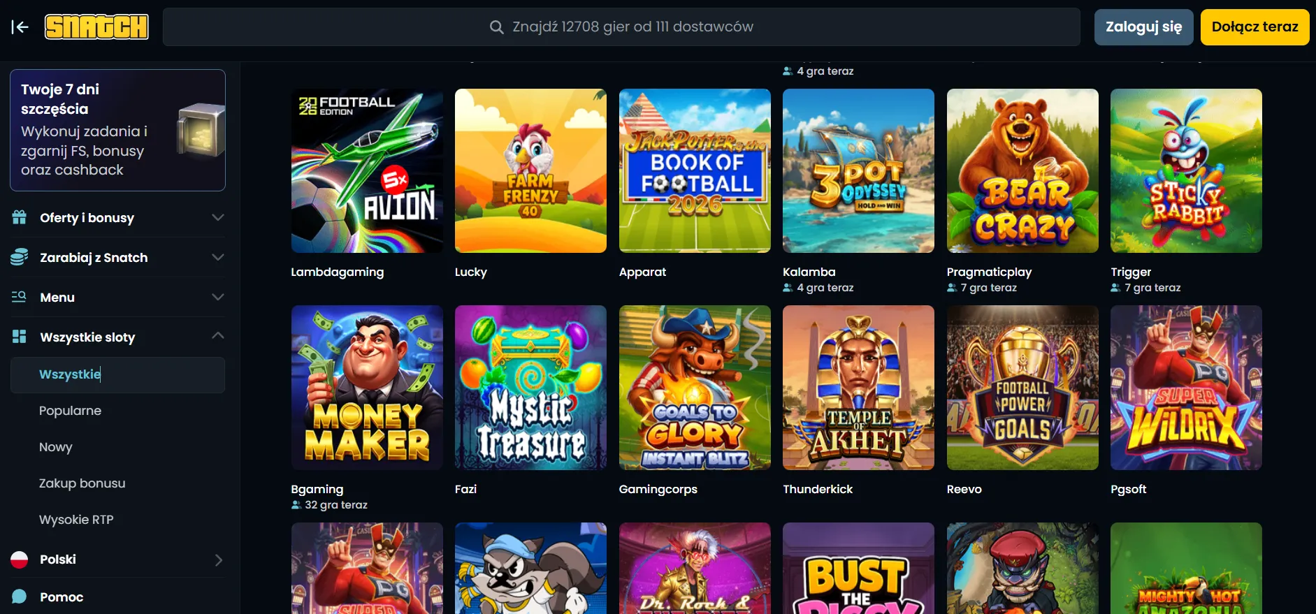 Snatch Casino Snatch Casino
