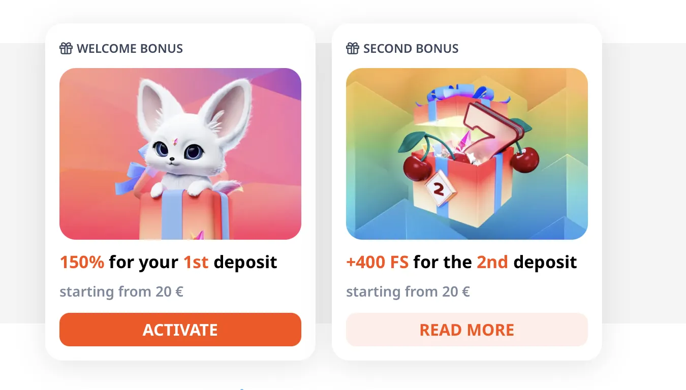 Бонуси и промоции Бонуси и промоции