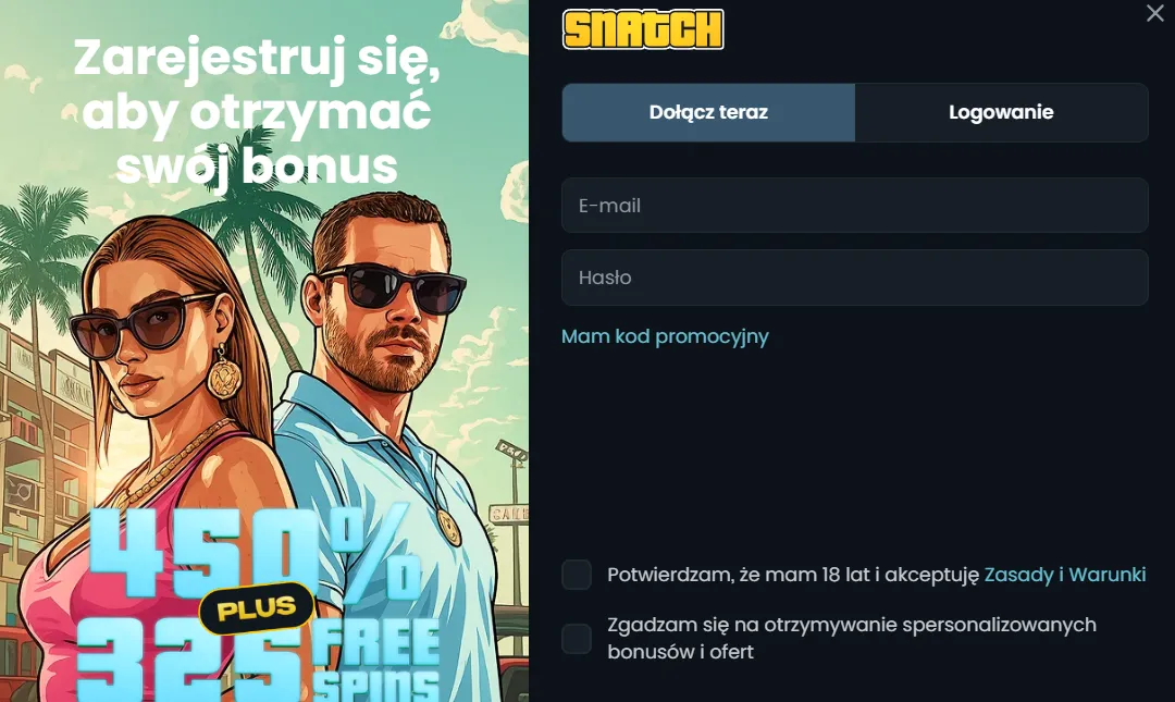 Przegląd bonusów i promocji na Snatch Casino Przegląd bonusów i promocji na Snatch Casino