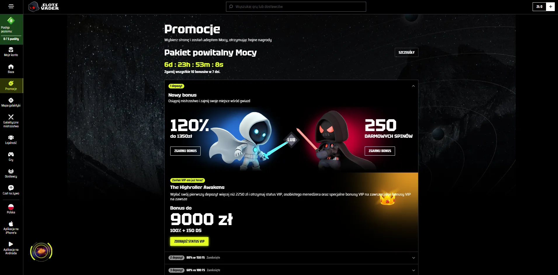 SlotsVader Casino SlotsVader Casino