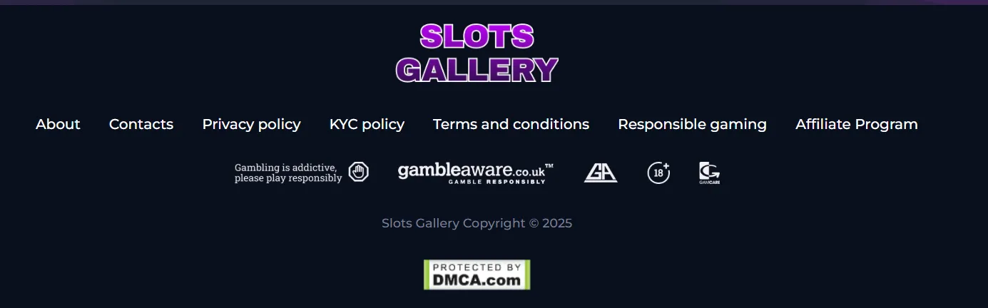 Recensione di Slots Gallery: assistenza clienti e VIP Recensione di Slots Gallery: assistenza clienti e VIP