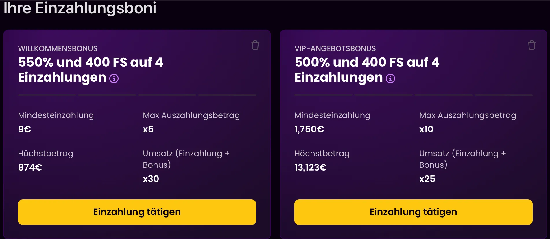 Spannende iWild Bonus Aktionen&nbsp;