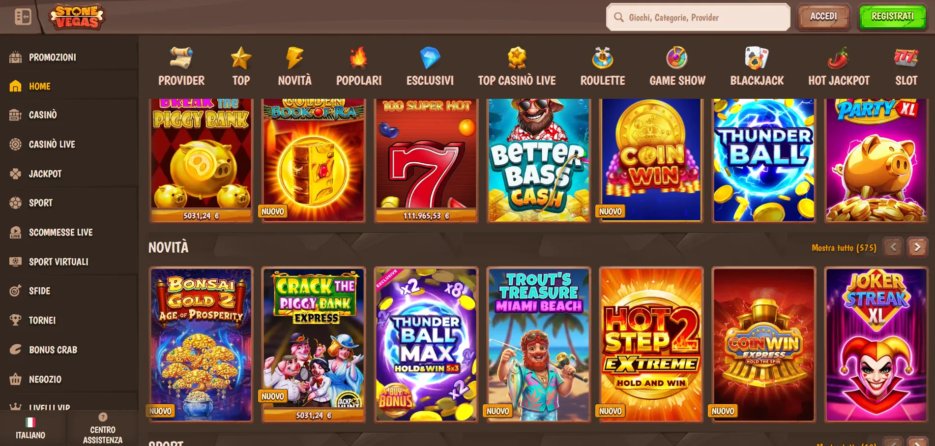 StoneVegas casinò StoneVegas casinò