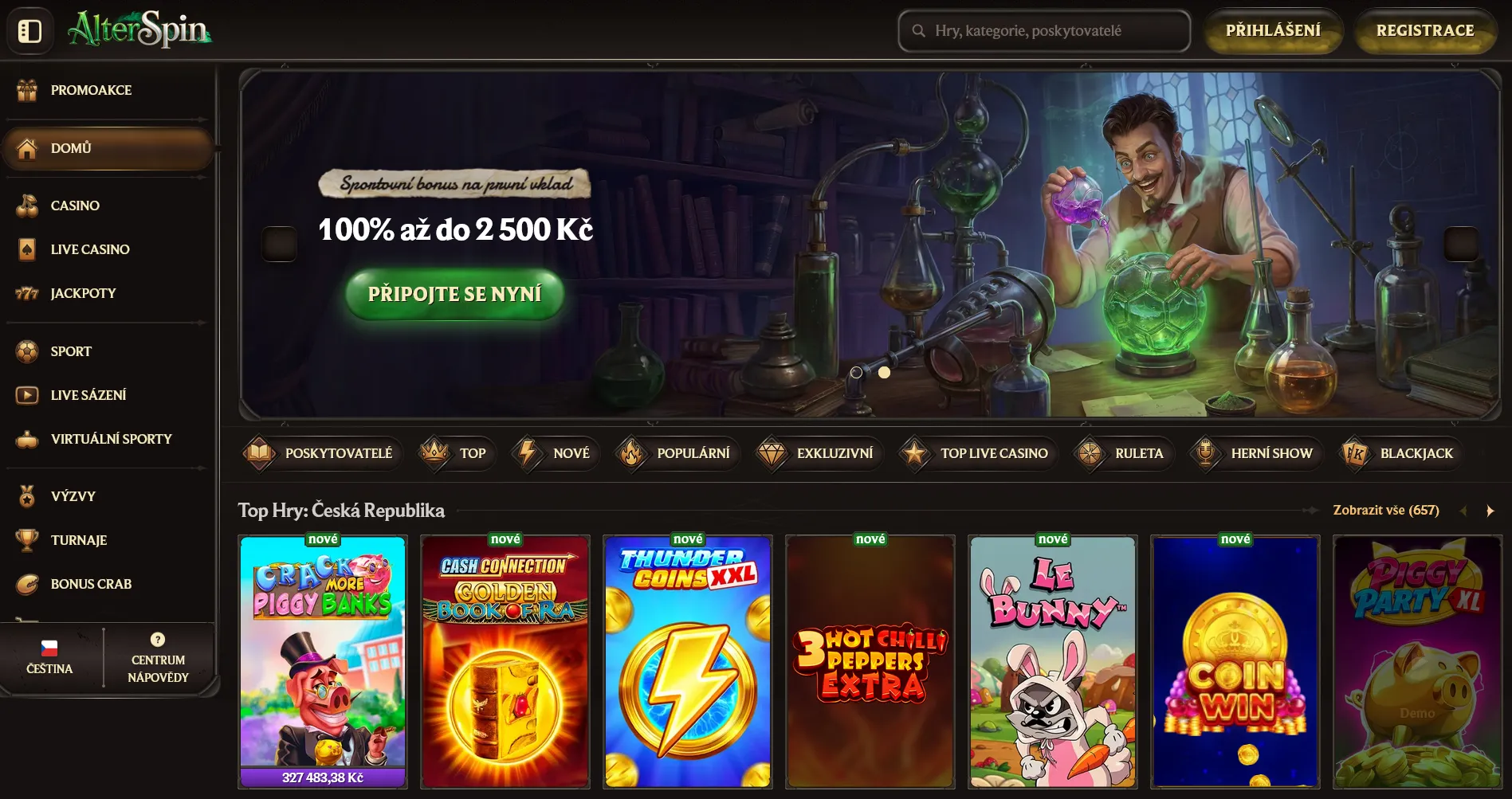 Alterspin casino