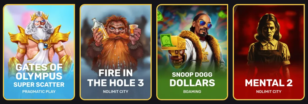 Game selection Game selection