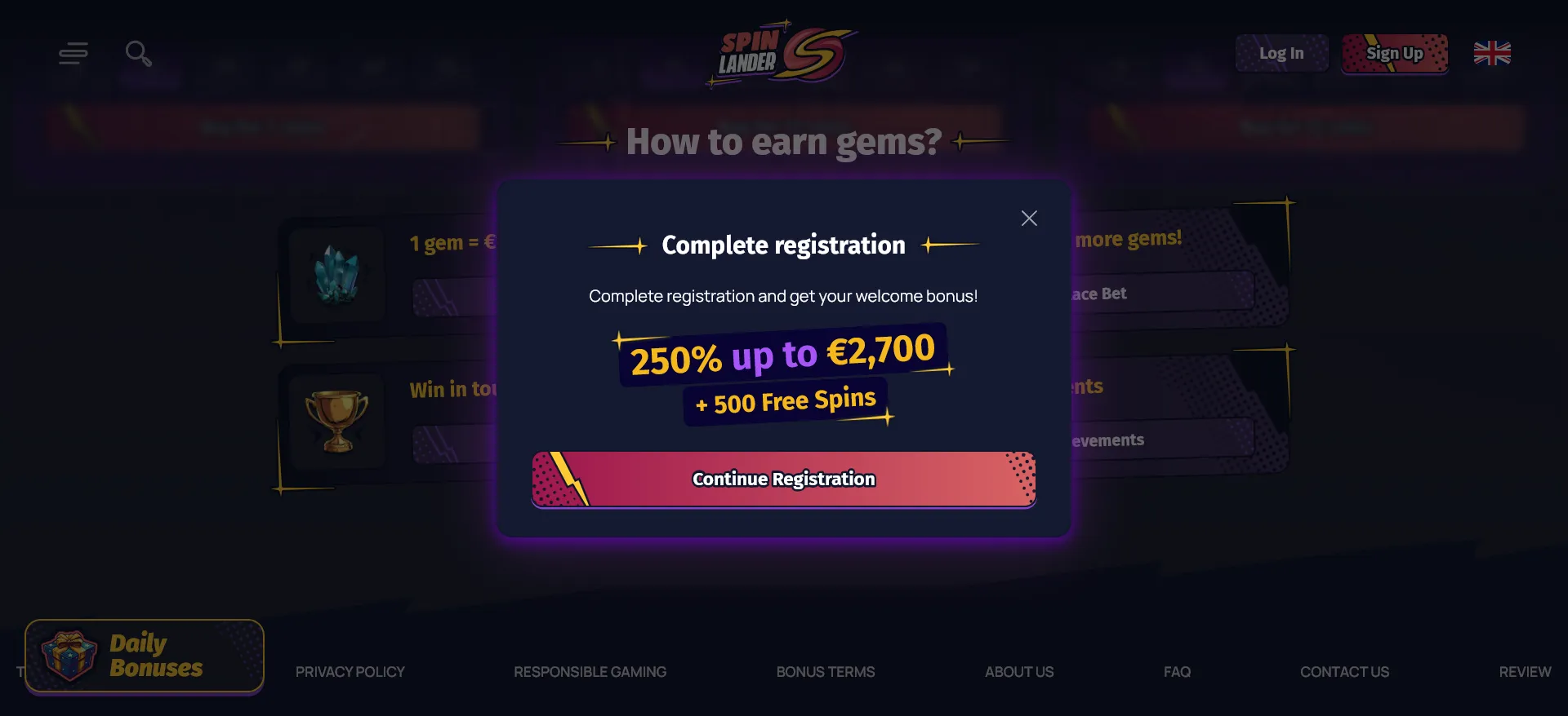 Bonusi dobrodošlice Bonusi dobrodošlice