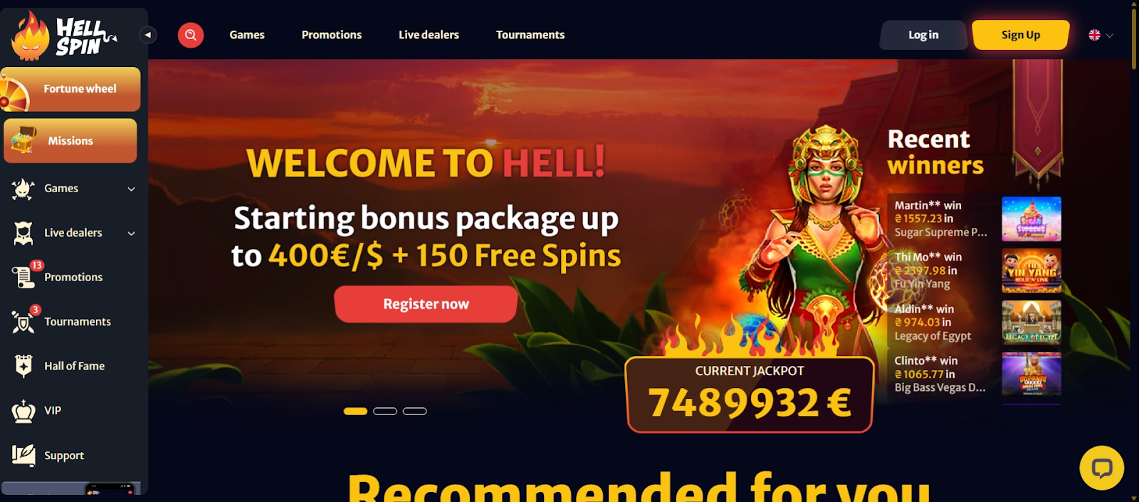 Казино HellSpin