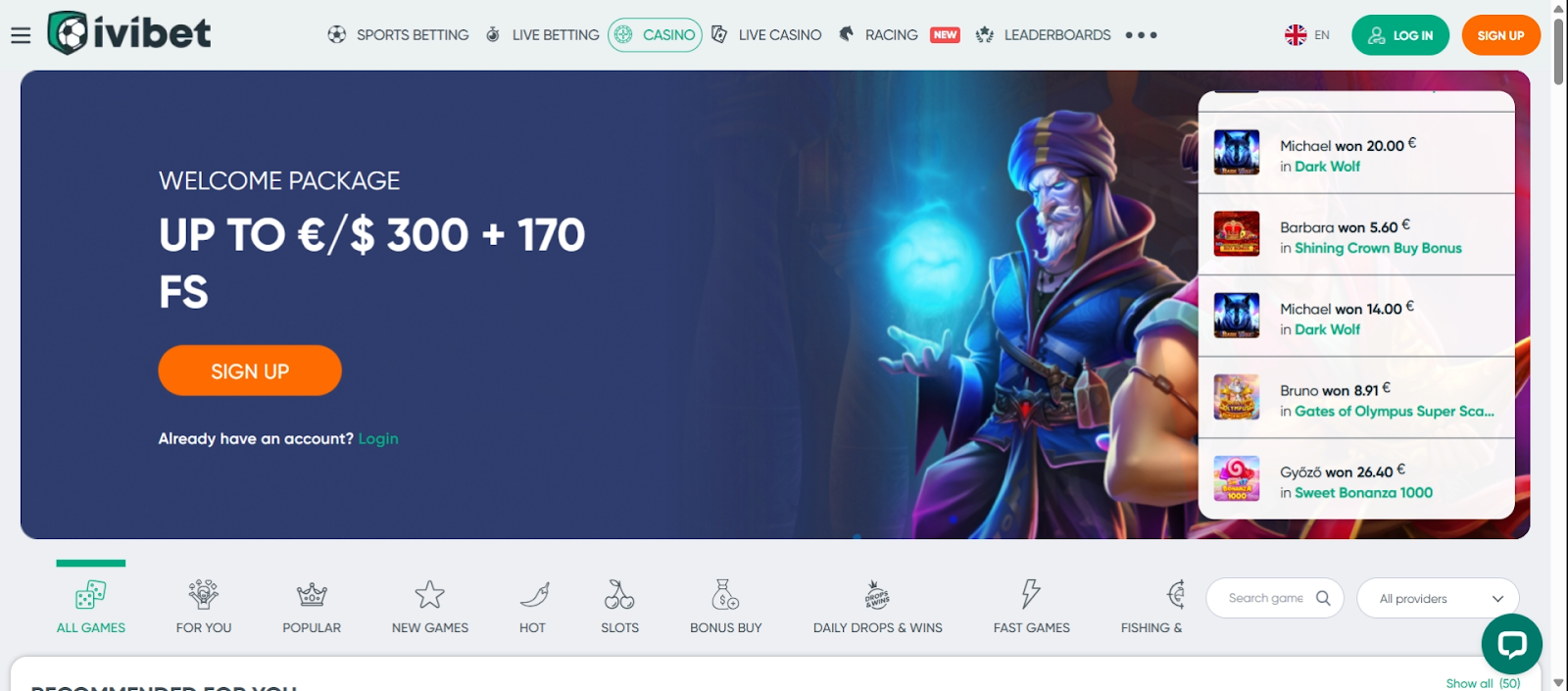 Казино ИвиБет