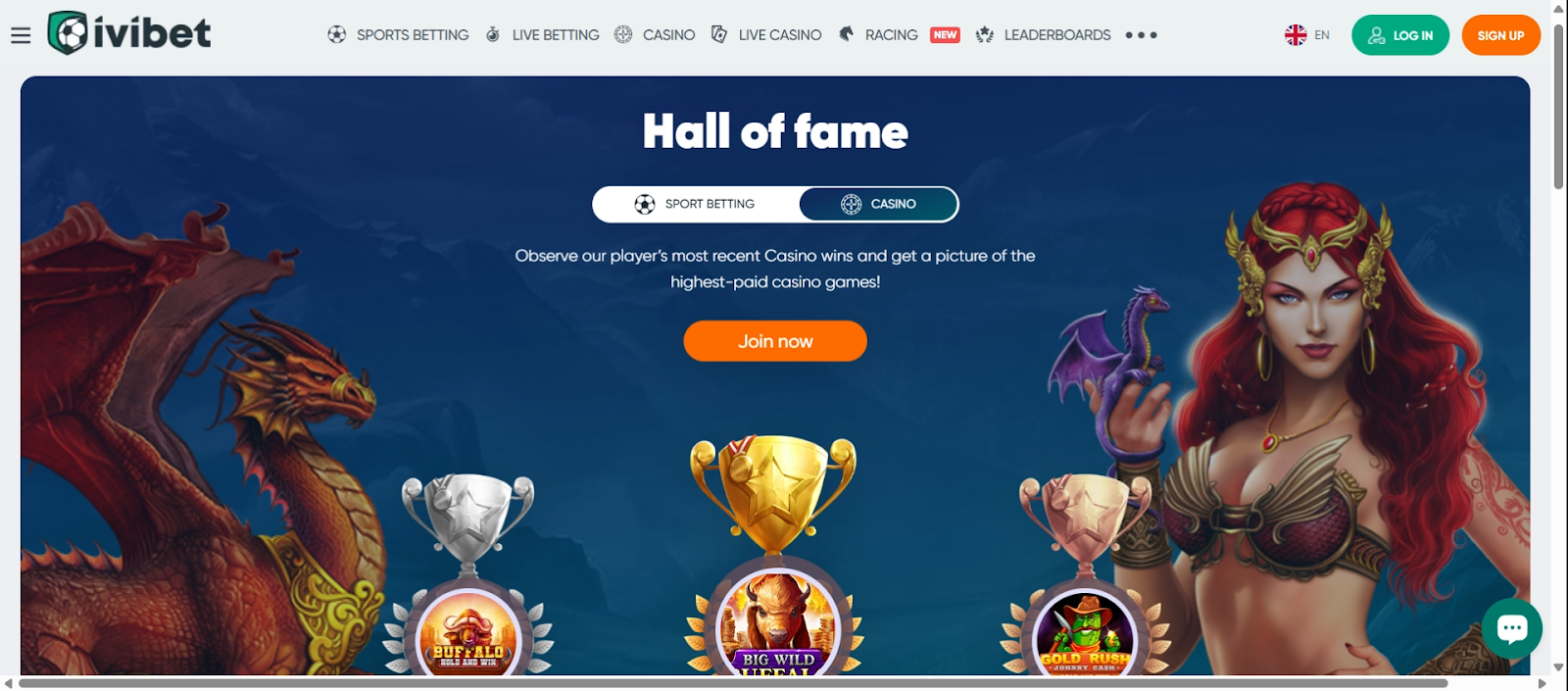 Бонуси у казину IviBet