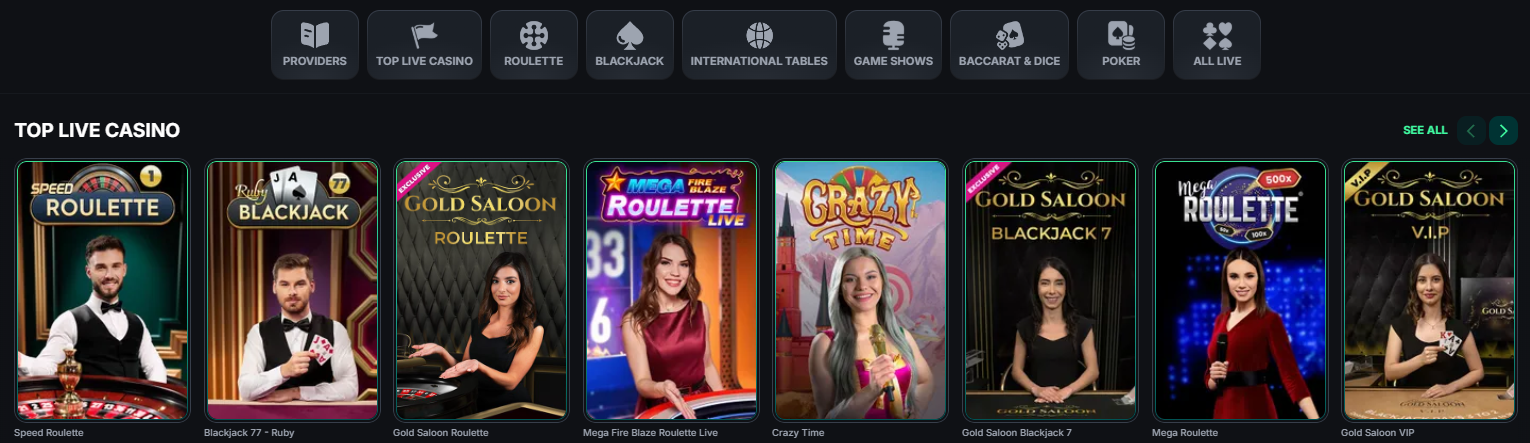 Kazino uživo Mr.Pacho