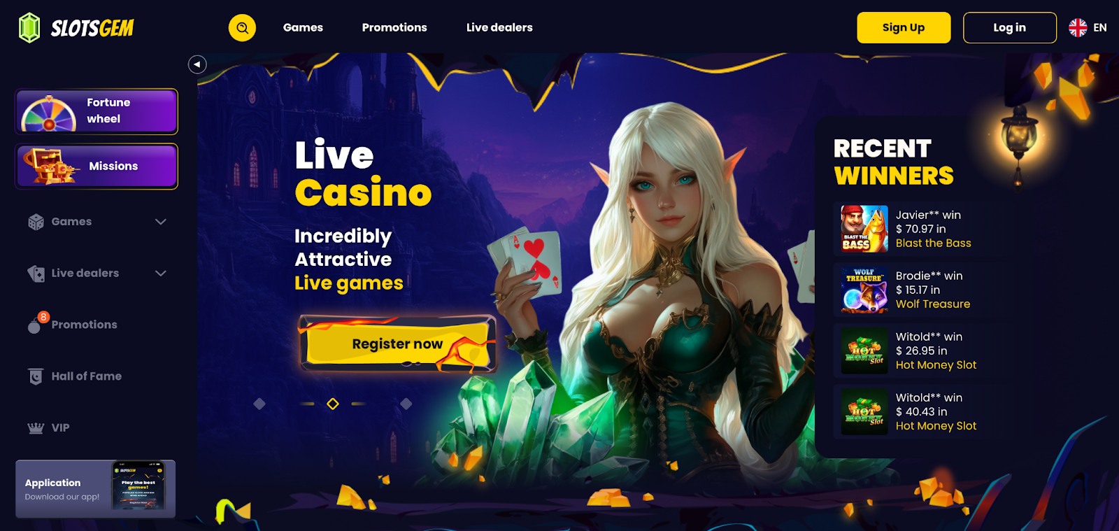 Казино SlotsGem