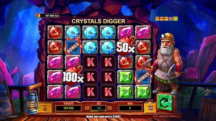 Crystals Digger