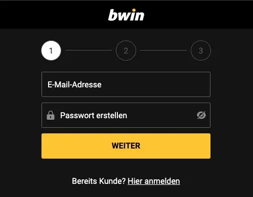 Bwin Login & Registrierung 