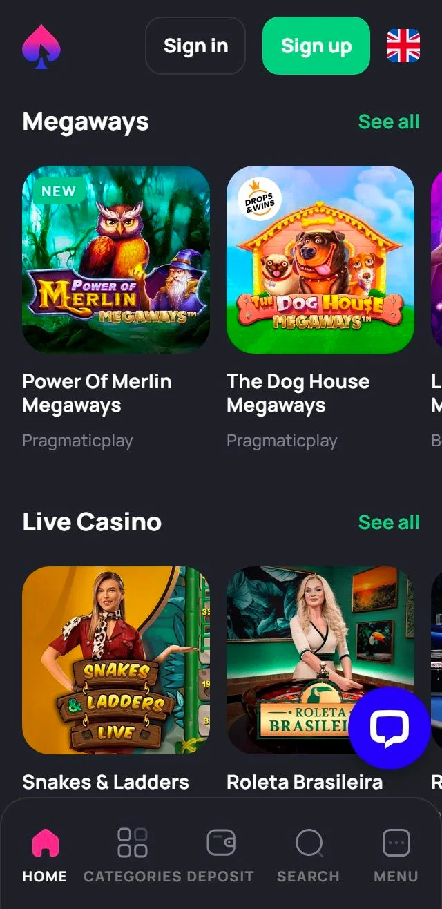 Betandplay Casino mobile und App
