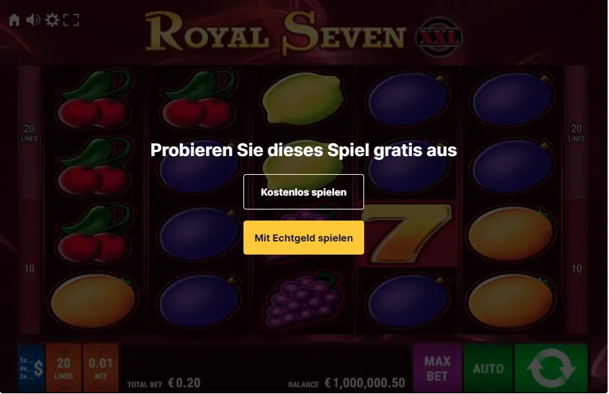 Royal Seven XXL Slot 