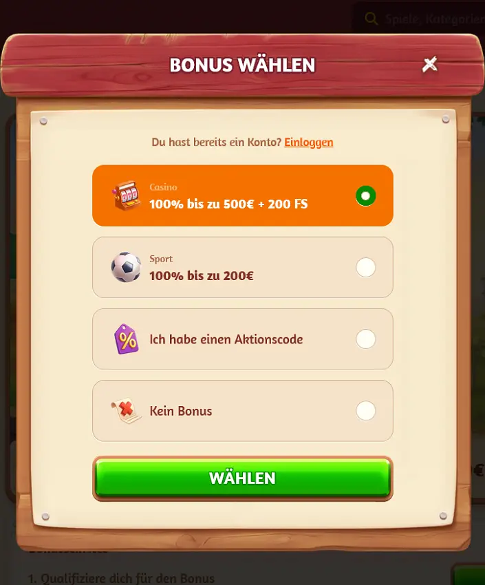 Billy Bets Login & Registrierung