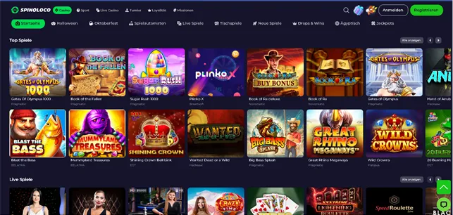 Spielauswahl Spielauswahl