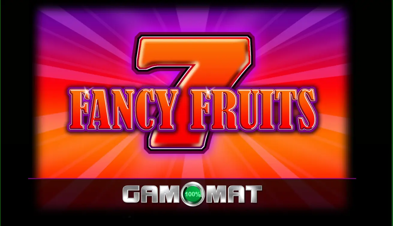 Fancy Fruits Spielautomat Grafik und Design 