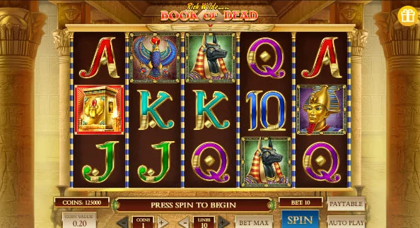 Book of Dead Spielautomaten