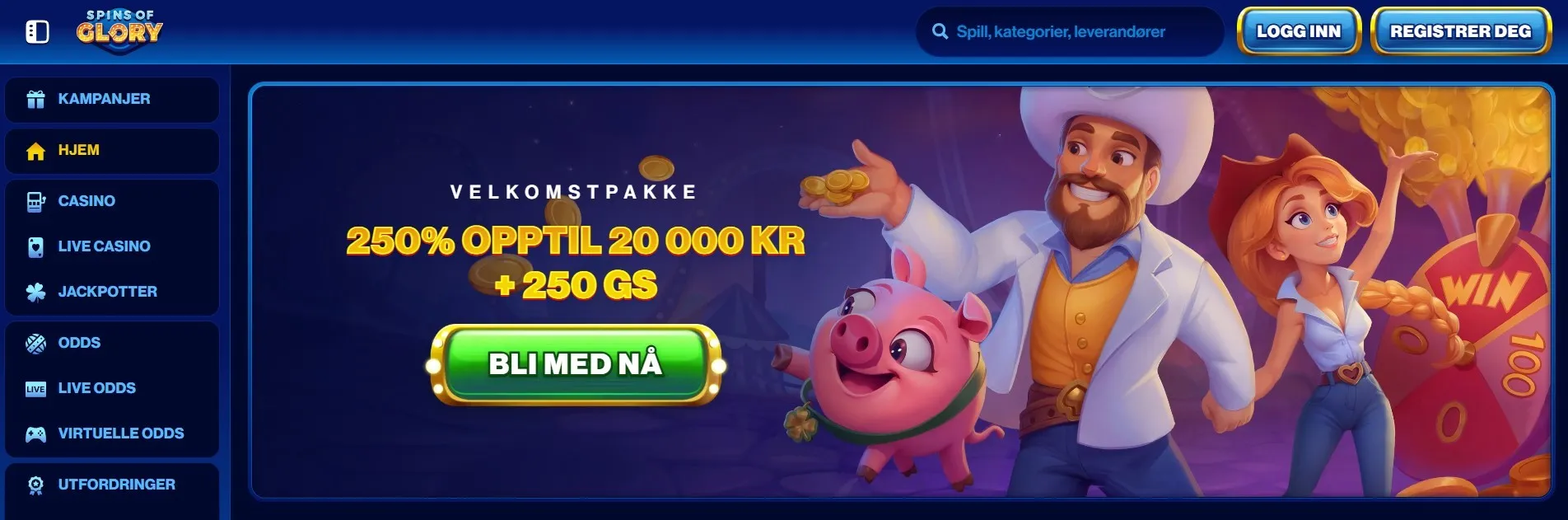 Spins of Glory Casino