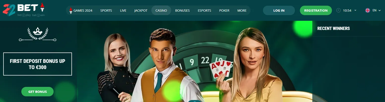 22Bet Casino
