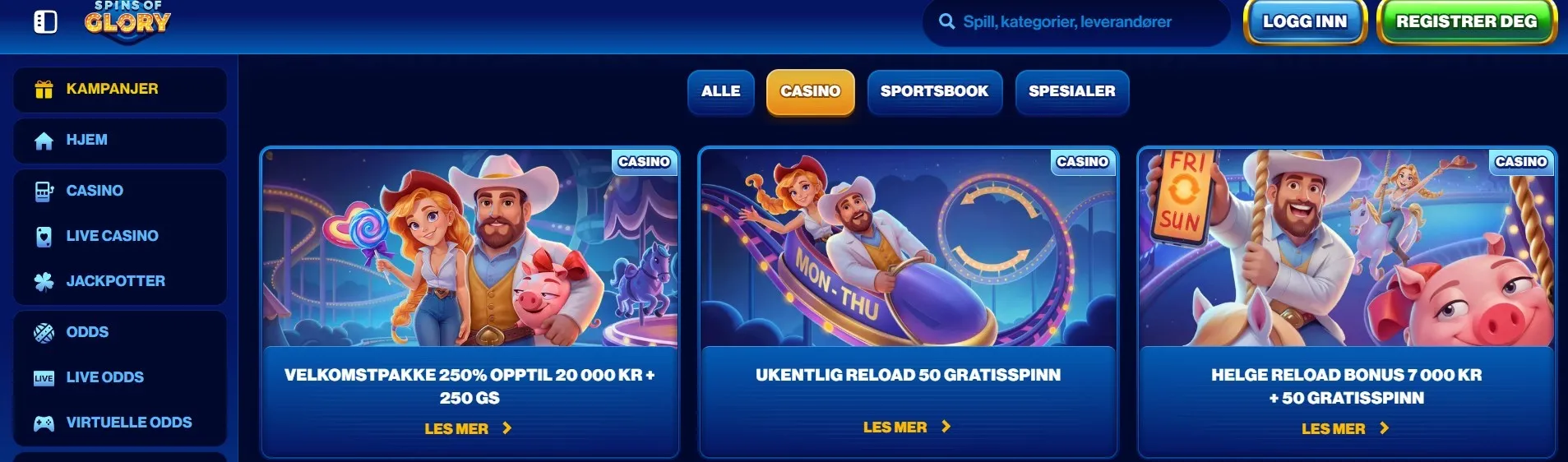 Bonuser og kampanjer
