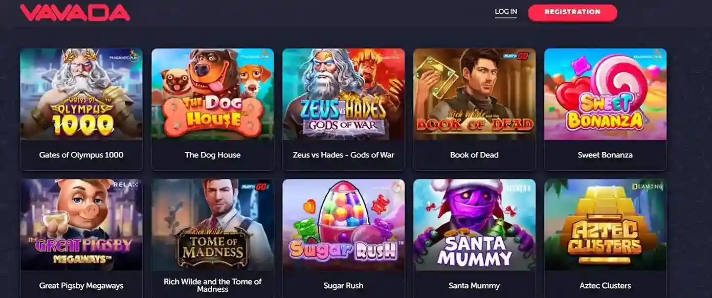 vavada casino slot oyunları