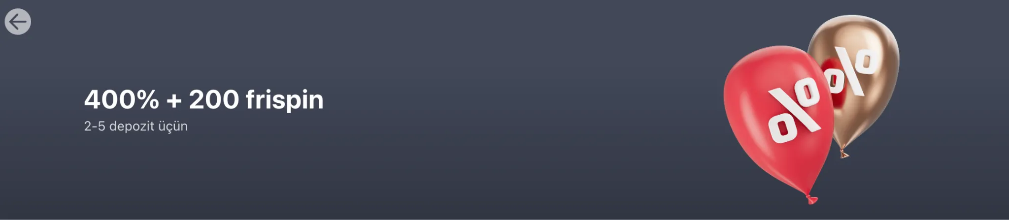 Bonuslar və Promosiyalar Bonuslar və Promosiyalar