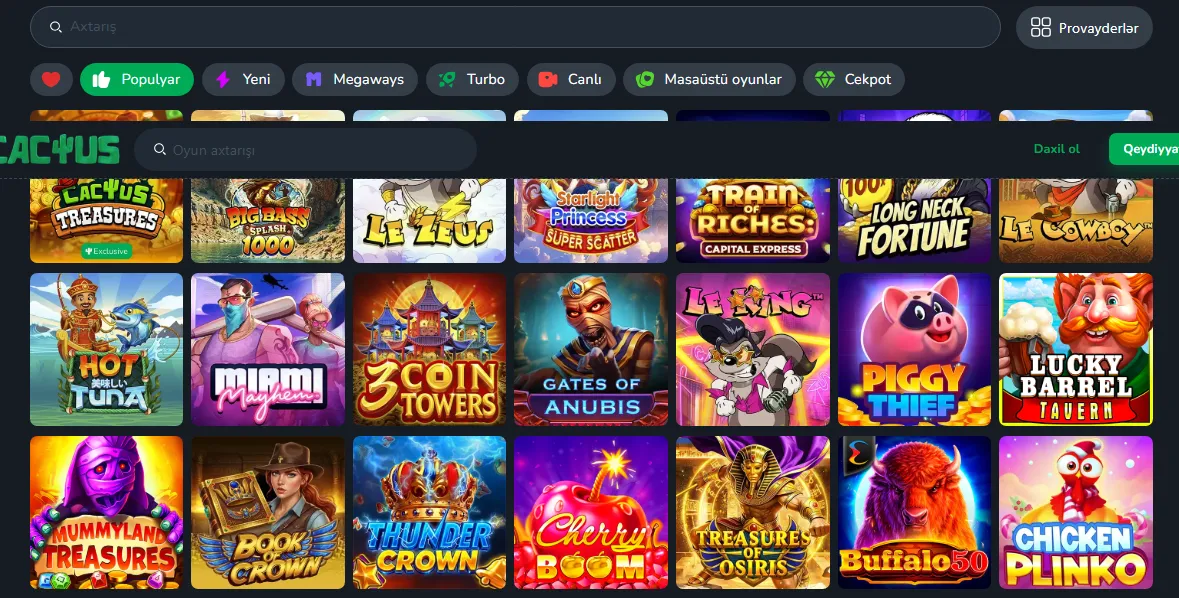 Oyun Kataloqu Oyun Kataloqu