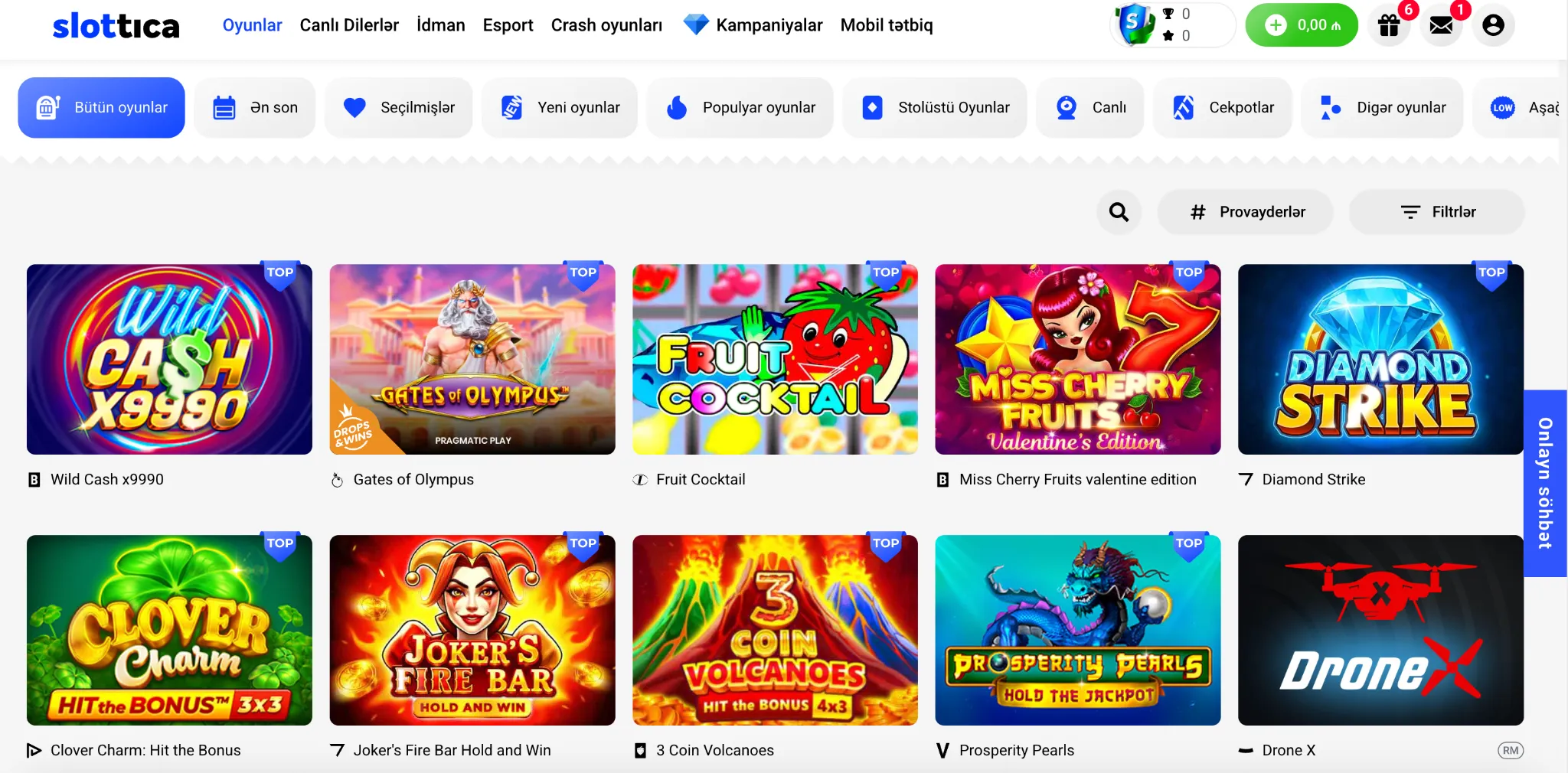 Slottica online casino