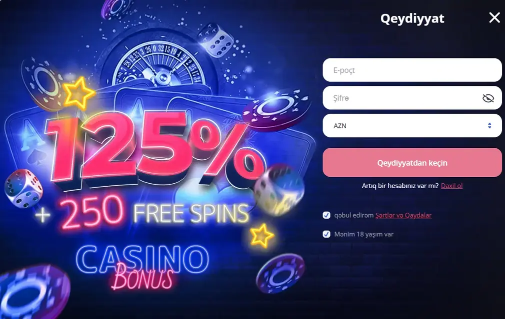 Glory Casino Bonusları və Promosiyaları 