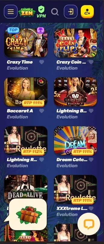 Gamblezen mobiele website en app Gamblezen mobiele website en app