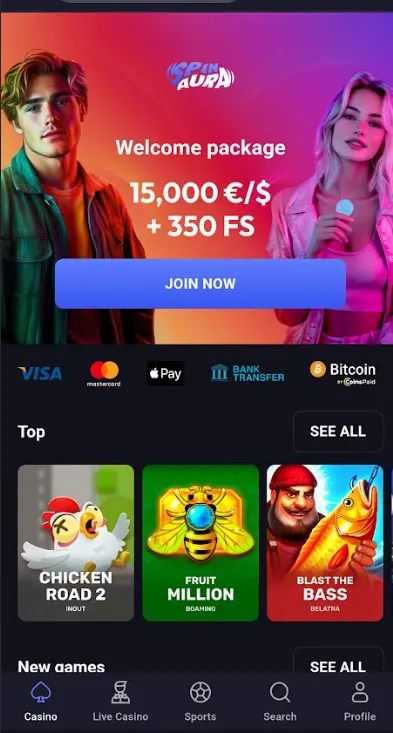 Spinaura mobiel en app