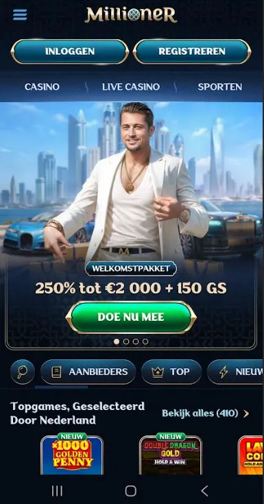 Millioner mobiele Millioner mobiele